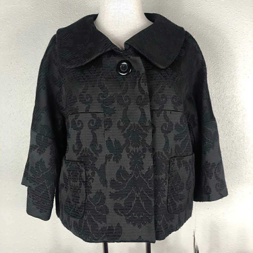 NWT Nine West Cropped Blazer Size 14